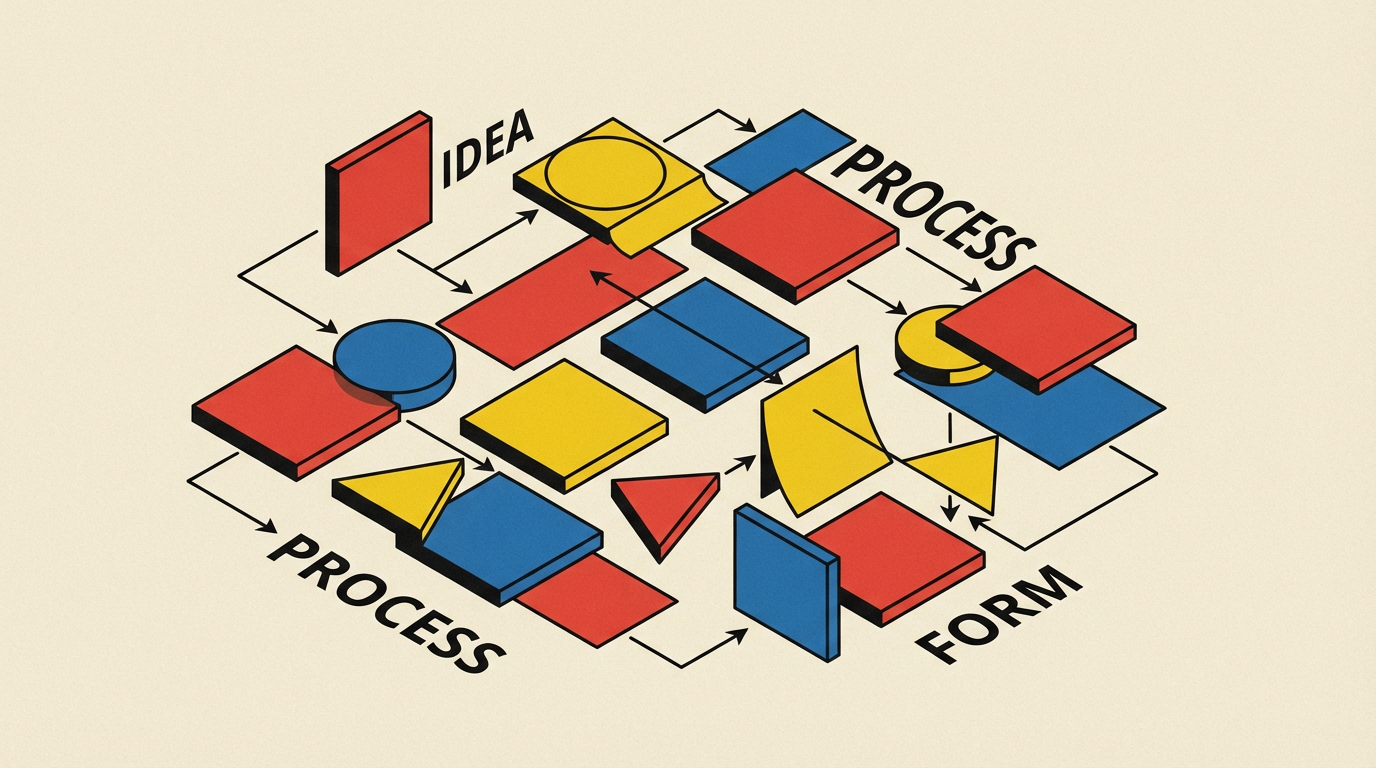 Bauhaus style brainstorming